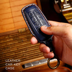 Luxury Genesis Key Fob Case - Handmade Leather Protector