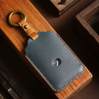 Carsine Lexus Leather Card Car Key Cover Button Black