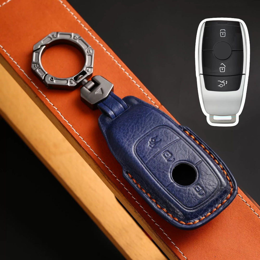 Luxury Mercedes-Benz/Maybach Leather Key Cover | Premium Protection for All Models