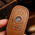 Étui en cuir pour clé de voiture Buick GL8 GL6 (4, 5 ou 6 boutons)