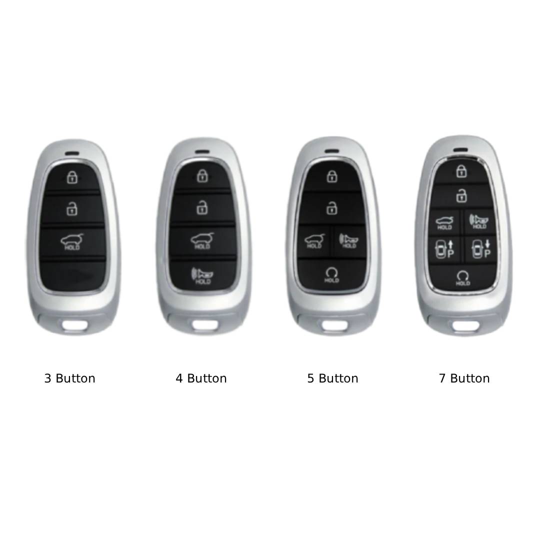 Hyundai Staria &amp; Sonata Autoschlüsselhülle aus Leder für 3-, 4-, 5- und 7-Tasten