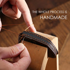 Étui de clé de voiture en cuir pour Hyundai IX45 (3 ou 4 boutons)