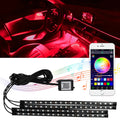 Carsine Neon Led Strip Car Interior Ambient Lights 48 LED