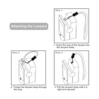 Carsine Fingertip Pulse Oximeter Blood Oxygen Saturation Monitor with Silicone Cover, Batteries and Lanyard Black