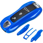 Porsche Schlüsselgehäuse-Ersatz, 3-teilig, lackierte Schlüsselabdeckung 