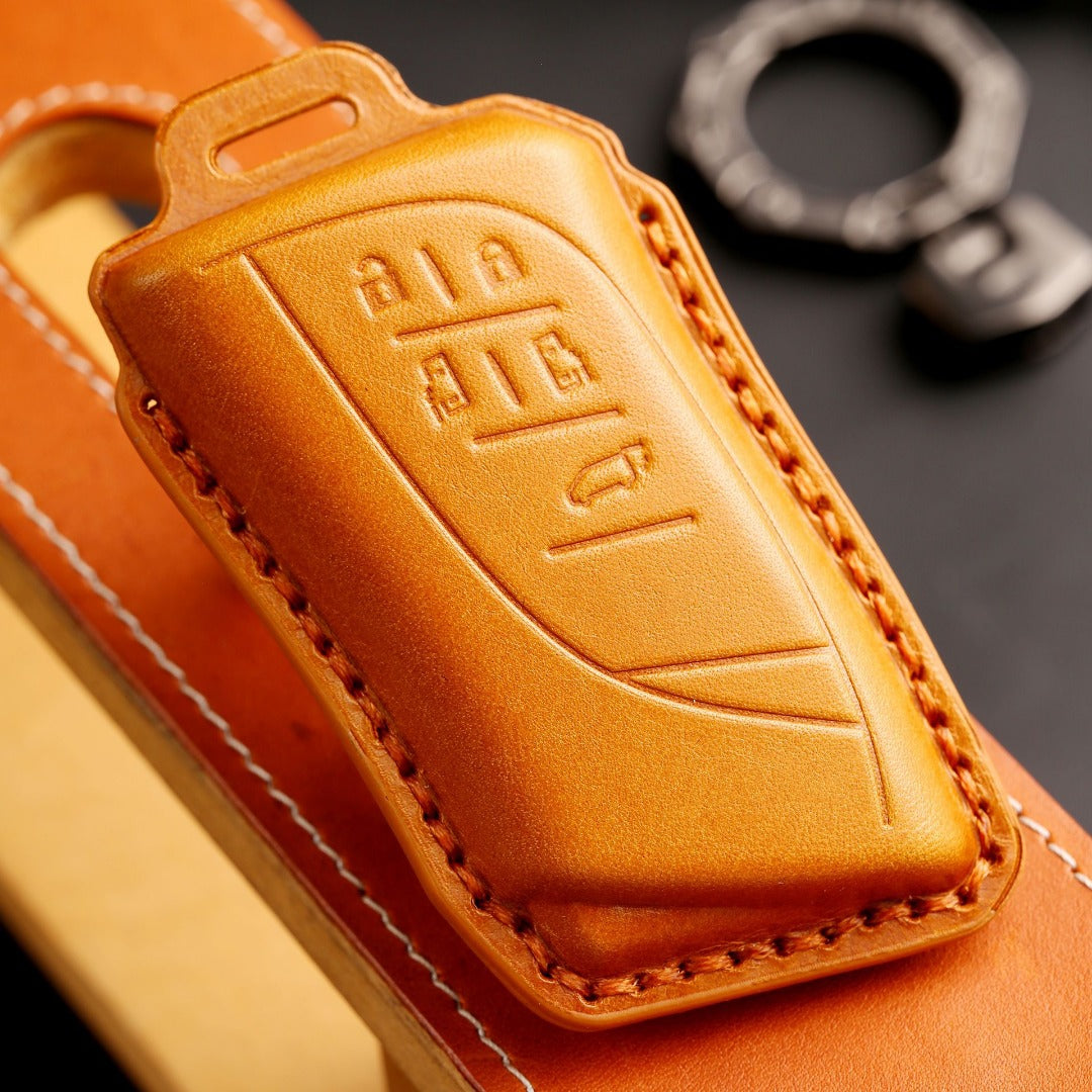 Luxury Lexus Key Fob Case - Handmade Genuine Leather Protector Cover |Fits All Models
