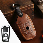 BMW Leather Car Key Cover 2,3 Button