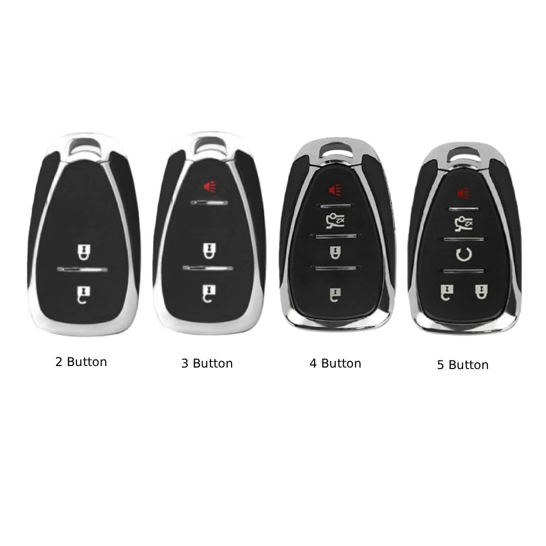 Chevrolet Traverse Malibu Cruze Trax Leather Car Key Cover 2,3,4,5 Button