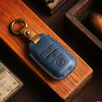 Kia K3 K4 K5 Kx3 Kx5 Leder-Autoschlüsselhülle mit 3 Tasten