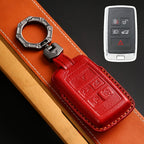 Land Rover/Jaguar Leather Key Cover | Handmade Full-Grain | Precision Fit 2010-2025 Models