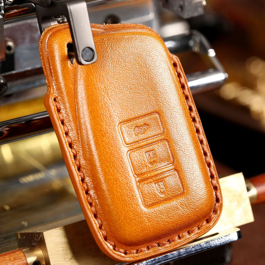 Luxury Lexus Key Fob Case - Handmade Genuine Leather Protector Cover |Fits All Models