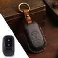Carsine Honda Civic Leather Car Key Cover 2,3,4 Button Black / 2 Button